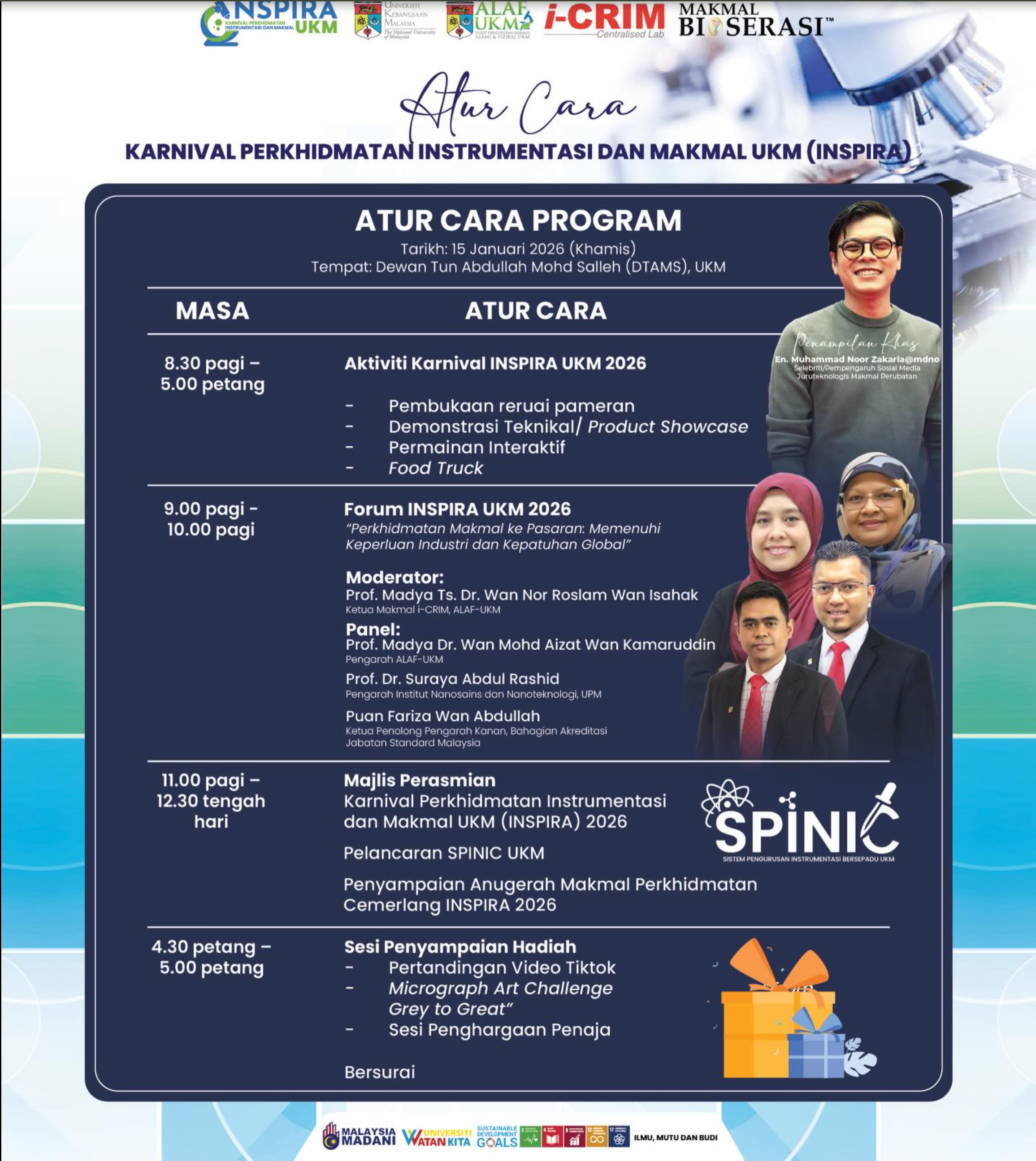 TENTATIF  PROGRAM INSPIRA 2026