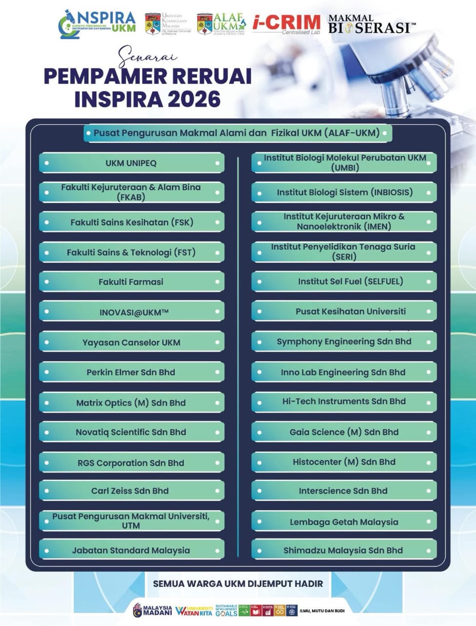 PEMPAMER RERUAI INSPIRA 2026